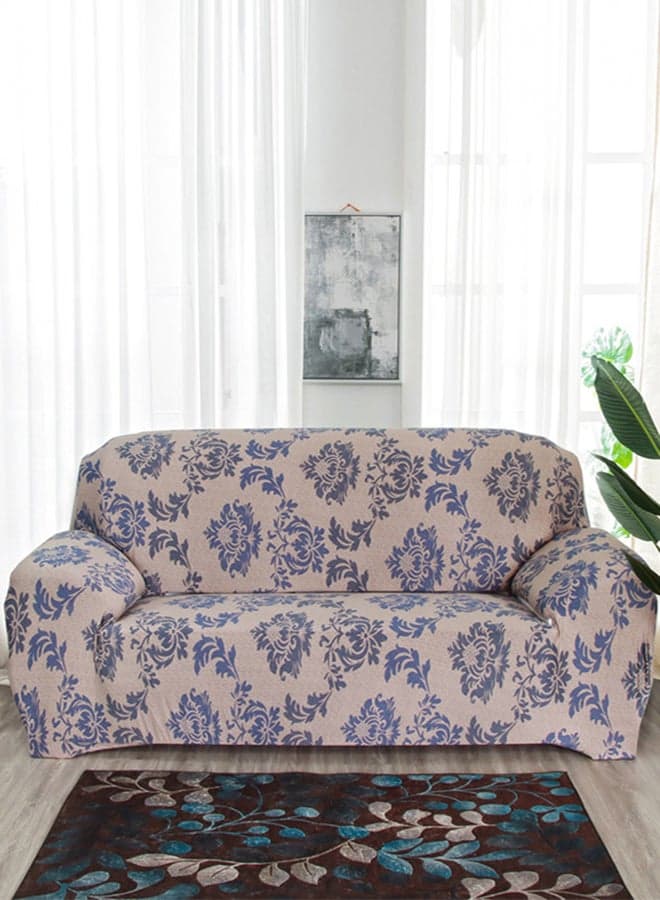 3-Seater Exquisitely Anti-Slip 360-degree Full Coverage Sofa Slipcover Multicolour
