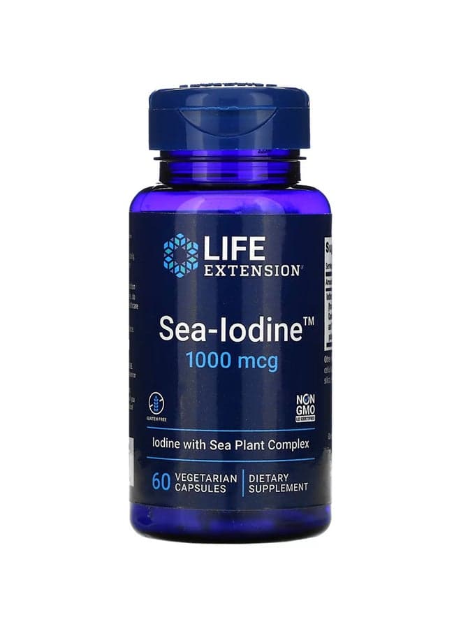 Sea-Iodine 1000 mcg - 60 Vegetarian Capsules