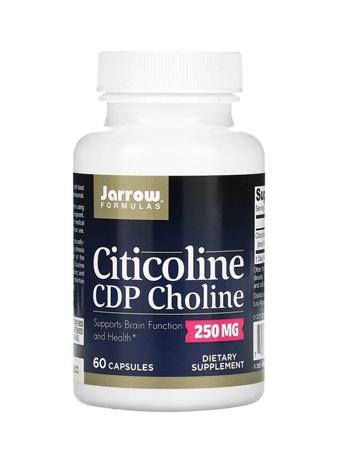 Citicoline CDP Choline Dietary Supplement - 60 Capsules