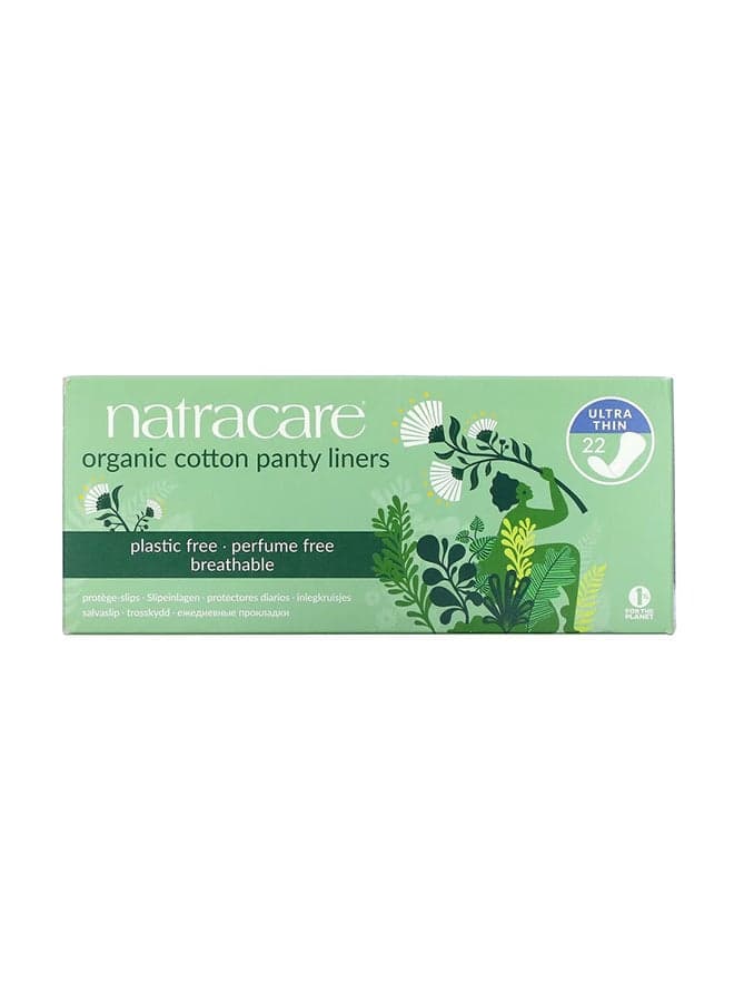 22-Piece Organic Ultra Thin Panty Liner Set