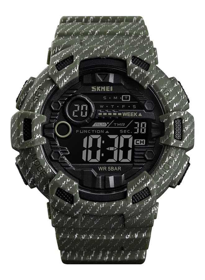Men's Digital Sport Watch 1472 - 50 mm - Green