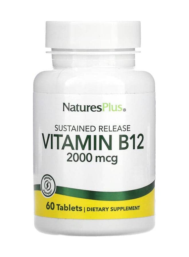 Vitamin B-12 Dietary Supplement 2000 Mg 60 Tablets