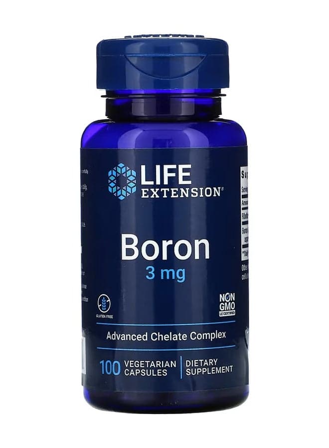 Boron Advanced Chelate Complex (3mg) -100 Capsules