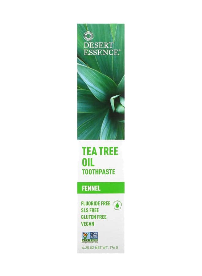 Pack Of 2 Tea Tree Toothpaste Fennel