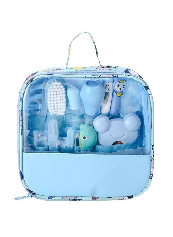 13-Piece Baby Healthcare And Grooming Kit-Blue