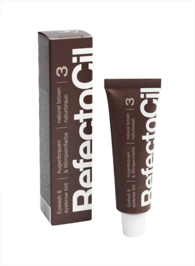 Eyebrow And Eyelash Dye Natural Brown 3