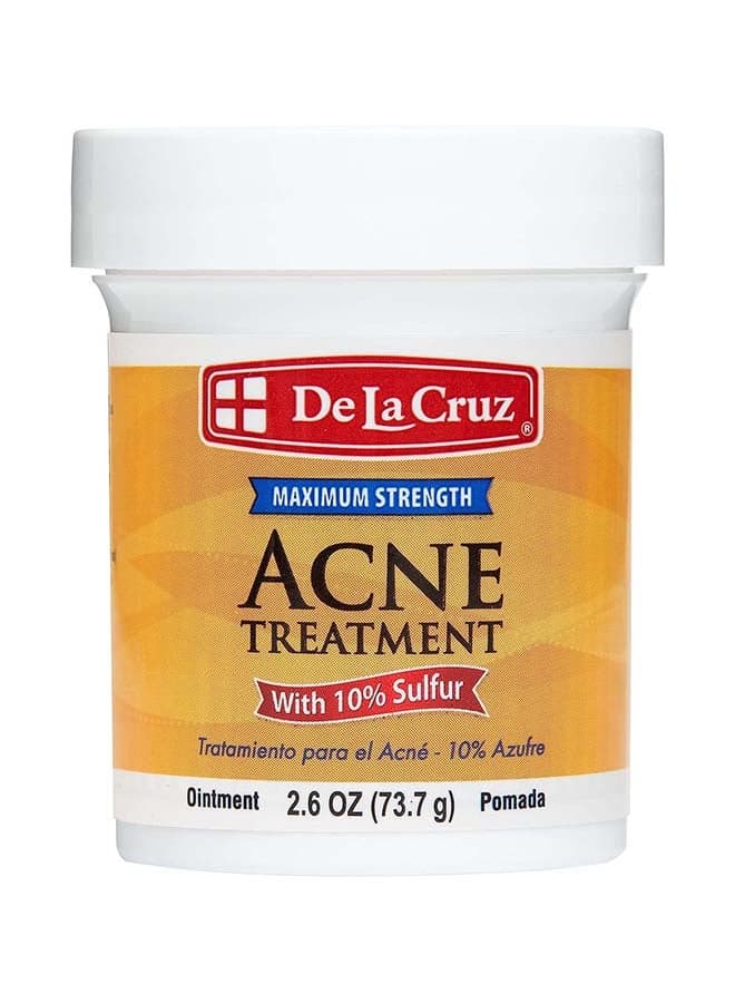 Pack Of 3 Sulfur Ointment Acne Medication 73.7grams