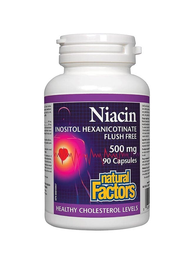 Niacin Inositol Hexanicotinate - 90 Capsules